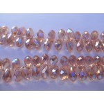 Chinese Crystal Teardrop 13mm x 8mm
